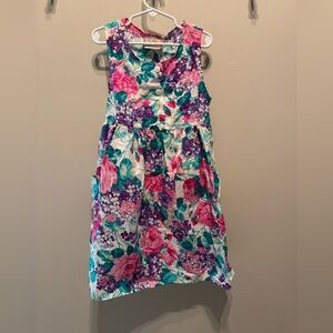 SWAT Kids Vintage 90’s Floral Print Dress Size 7
